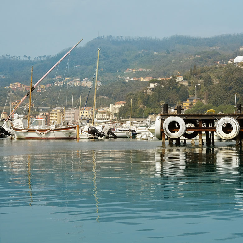 Villa Roncallo Lerici harbour